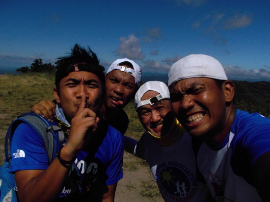 Group "Selfie" At The Peak Of Mt Balagbag