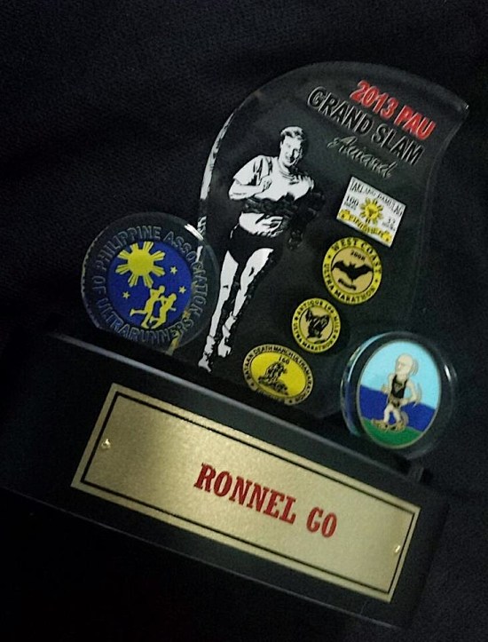PAU Grand Slam Award/Trophy (Courtesy of Ronnel Go)