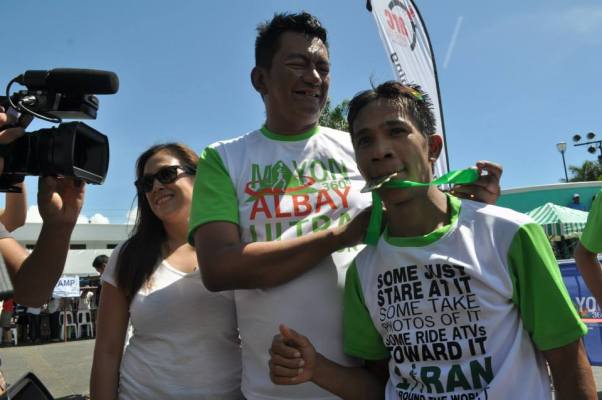 Overall Champion & Course Record Holder MARIO MAGLINAO