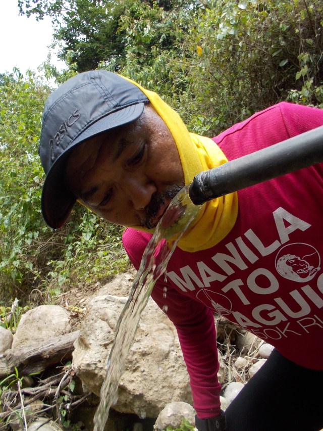 Spring Water & Rest Area In The Mountains