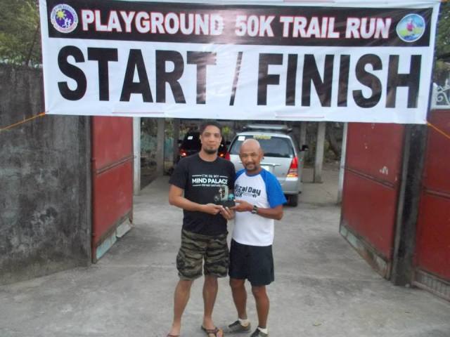 2nd Playground Alpha 50K Trail Run Champion: Jon Borbon