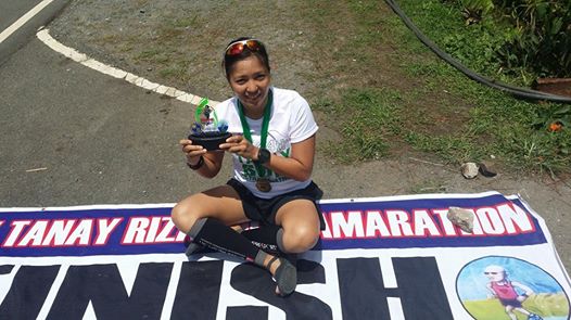 Female Overall Champion Tess Leono