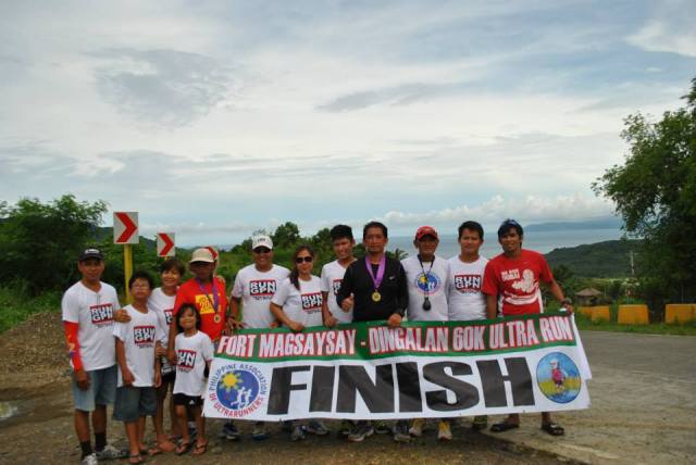 Finisher/s and their Support Crew/Team