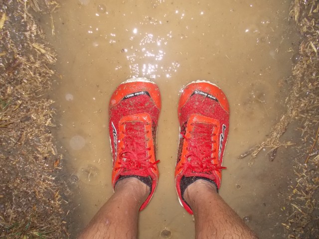 Wet & Soaked ALTRA Lone Peak 1.5