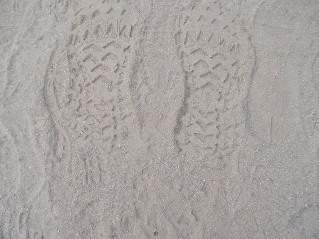 Lugs/Sole Print On The Trail