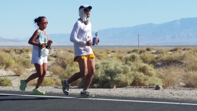 Ultra Runner Kat Bermudez As The Pacer Of Gerald