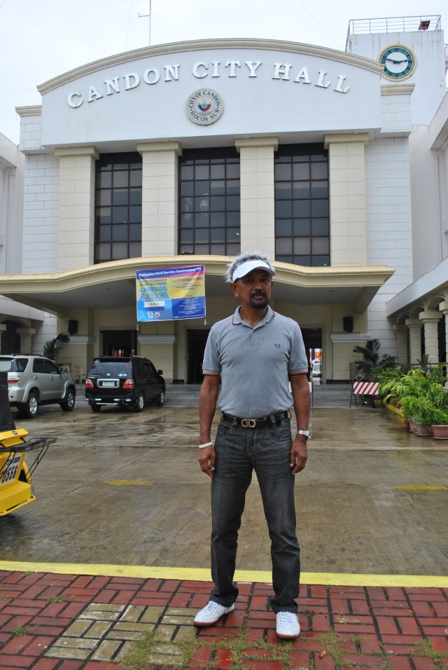 In Front Of The Candon City Hall