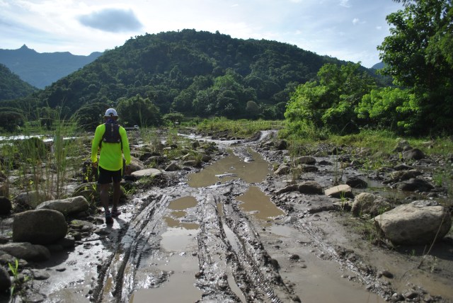 Muddy Trail During The Rainy Season