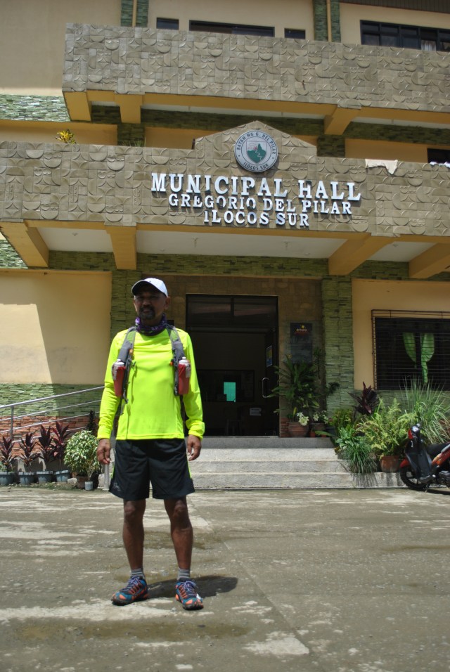 In Front Of The New Municipal Hall of Gregorio Del Pilar, Ilocos Sur