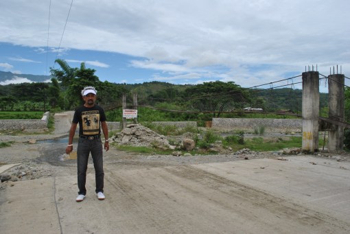 The Only Incomplete Portion Of The Quirino-Cervantes Road