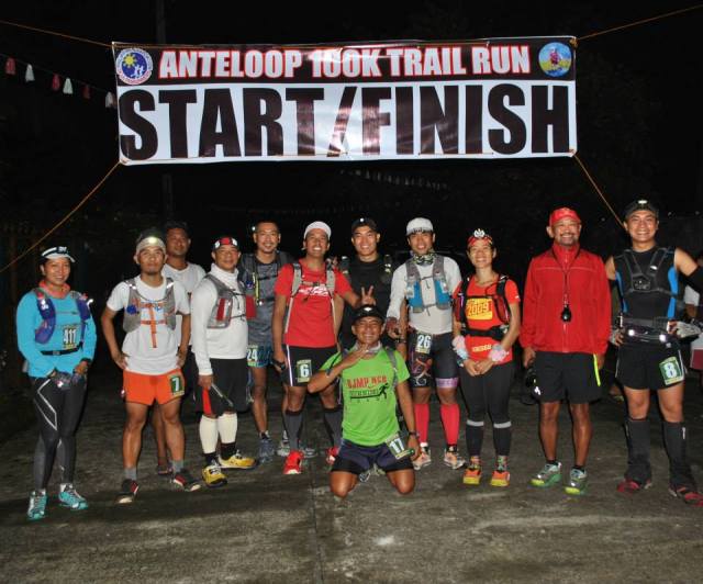 Ten (10) Runners At The Starting Line