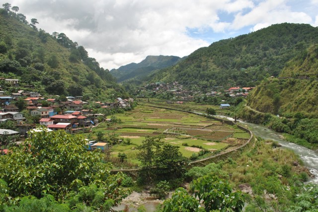 A Village Along The Route Before Sagada