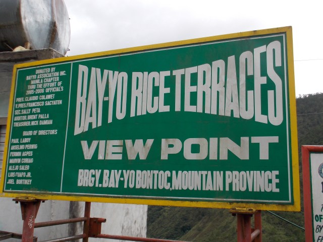 Tourism Markers Along The Road