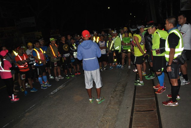 RD's Briefing Before The Start Of The Race
