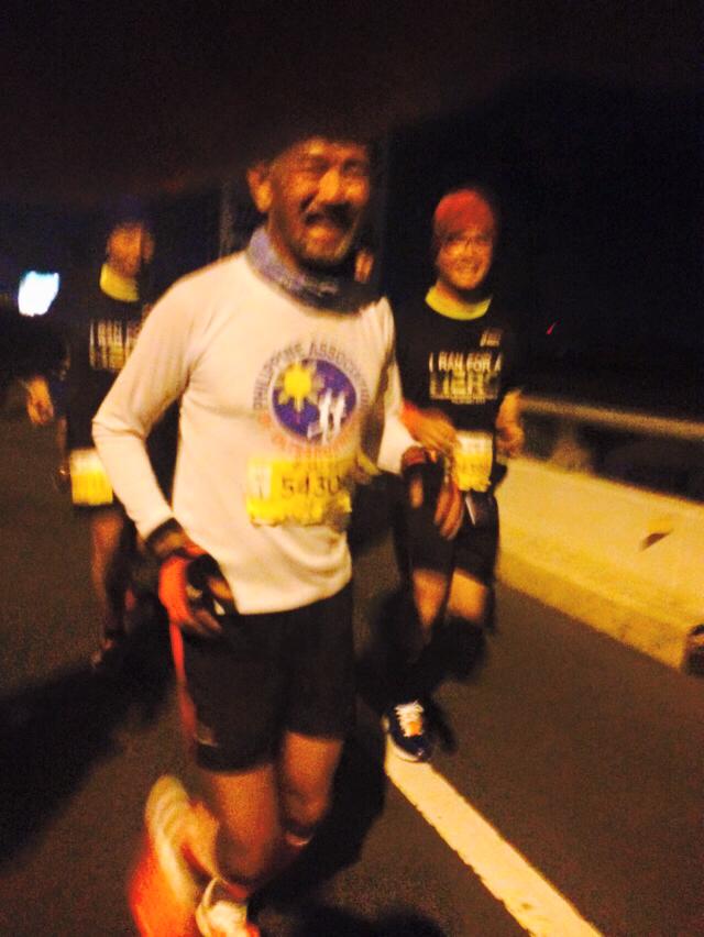 Smiling On The Early Part Of The Race