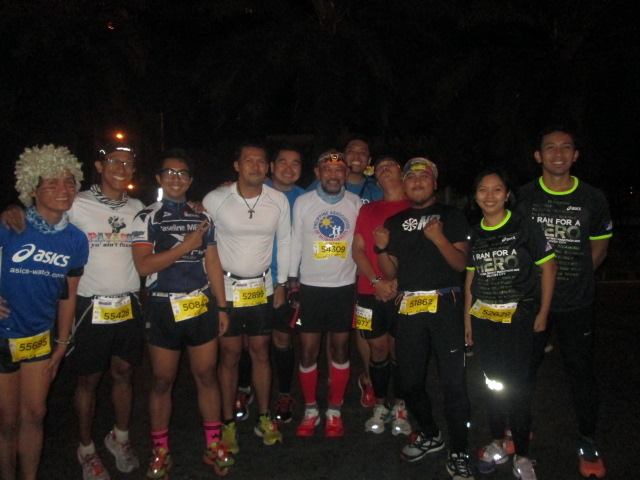 Very Rare Picture With Ultra Runners In A Marathon Race