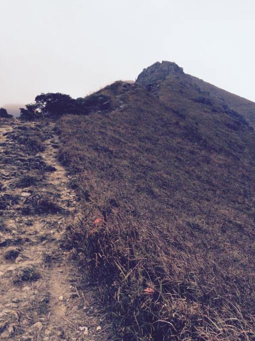 The Descending Trail From The Lantau Peak
