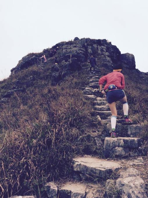 "Rock Stairs" To Lantau Peak
