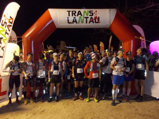 The Front Runners Before The Start Of The Race