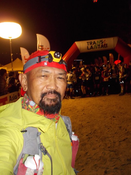 One Of My "Selfie" Shots In Front Of The Start/Finish Arc