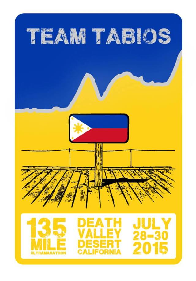 Team Tabios Logo Of Badwater 135-Mile Race