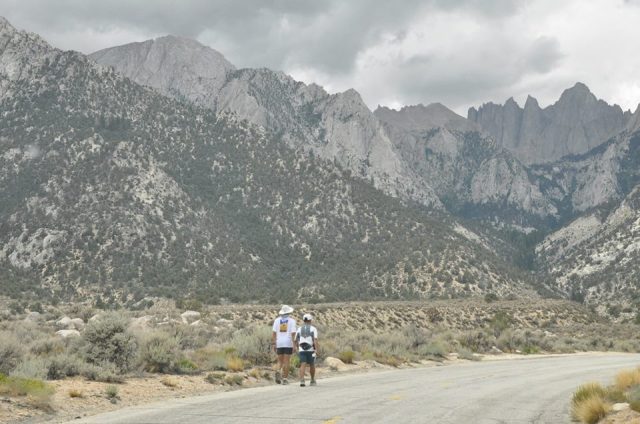 Approaching Mt Whitney @ Lone Pine, California