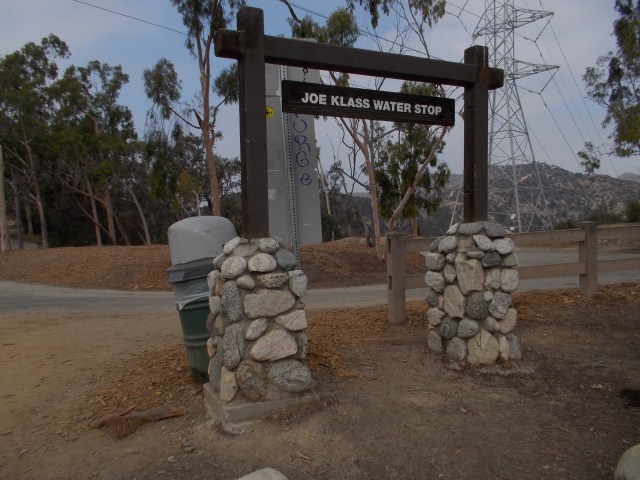 Signage Of The Joe Klass Water Source