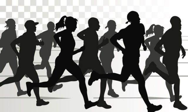 running-silhouettes
